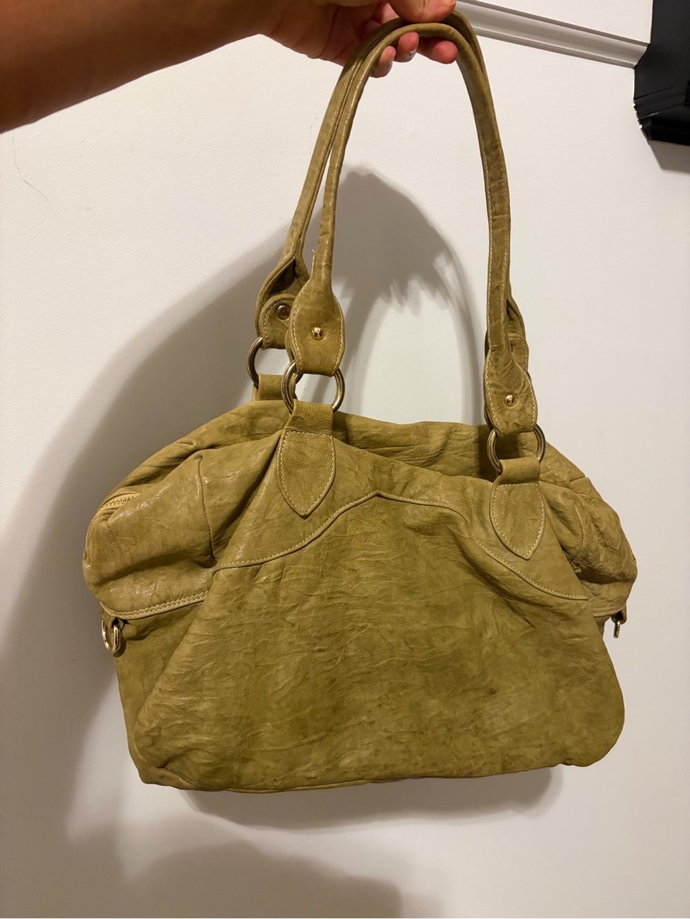 Posse Y2K Olive Green Shoulder Bag